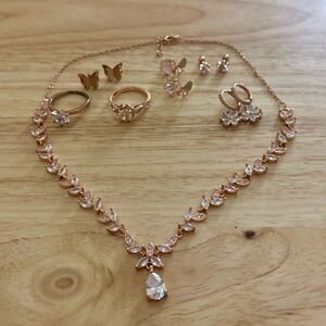 Rose Gold Jewelry Bundle/Grab Bag